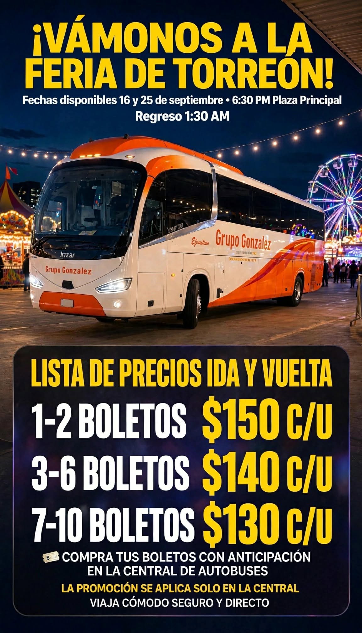 ¡Vámonos a la Feria de Torreón!